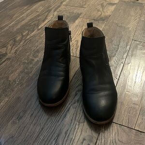 Franco Sarto black booties